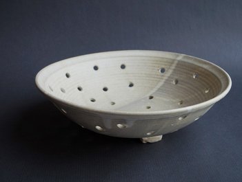 Dorte Visby keramik, stentøj middagstallerken 'Bølge'