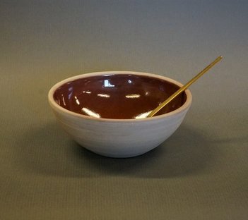 Dorte Visby keramik, smørrebrødstallerken stentøj 'Marehalm'